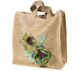 Hessian Reuseable Bag